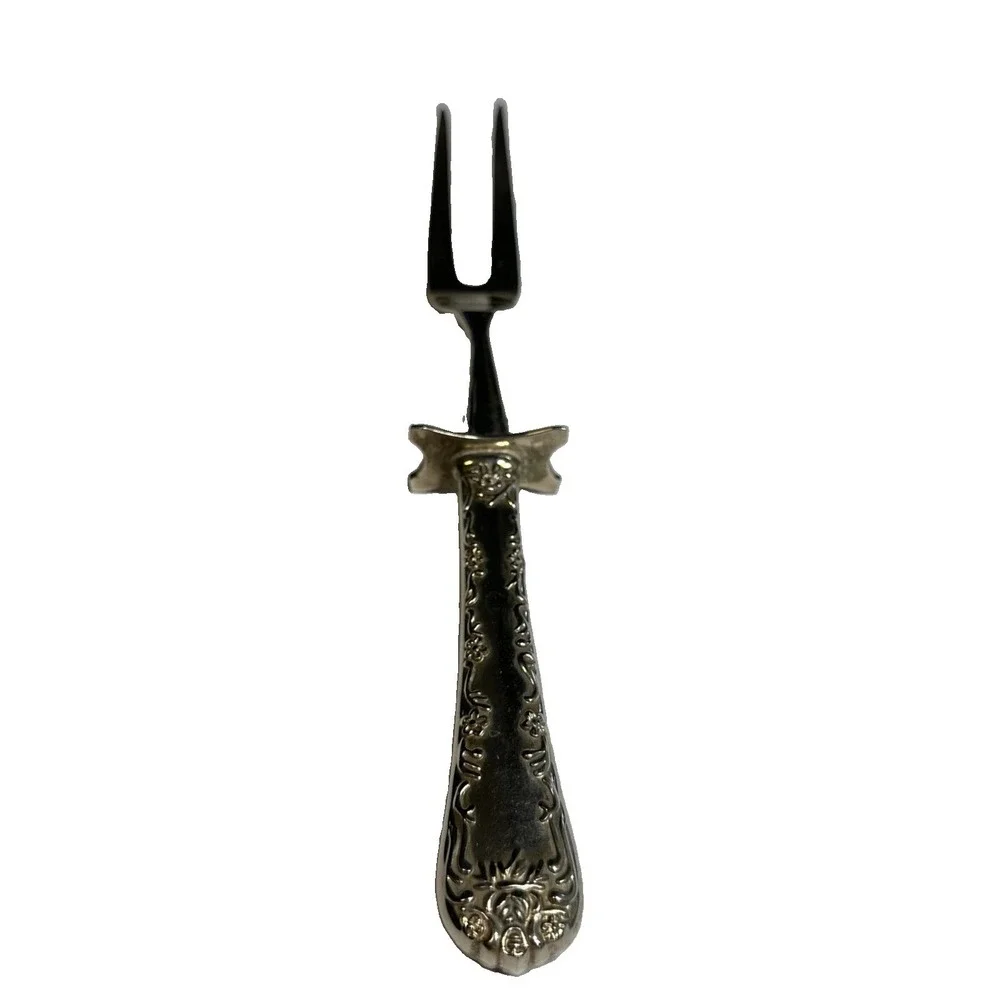 Vintage WM ROGERS & SONS 1 Piece  (Fork Only) Of A 2 Piece Carving  Set